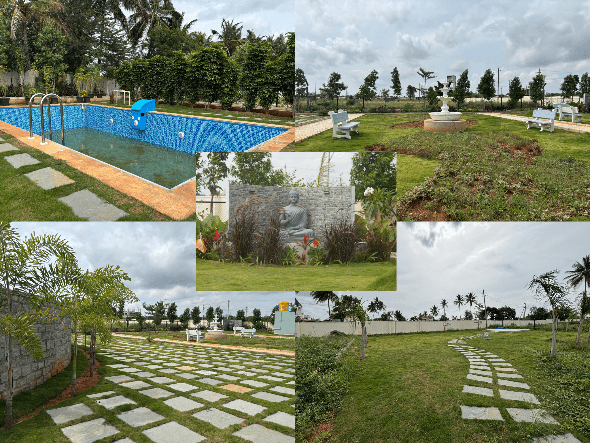 Landscaping and outdoor space design works